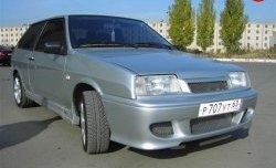 4 099 р. Передний бампер Снайпер Лада 21099 (1990-2004) (Неокрашенный)  с доставкой в г. Майкоп. Увеличить фотографию 2