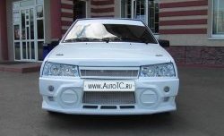 7 799 р. Передний бампер Рузанов Лада 21099 (1990-2004) (Без сетки, Неокрашенный)  с доставкой в г. Майкоп. Увеличить фотографию 3