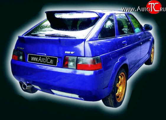 6 999 р. Задний бампер Elegance Лада 2112 купе (2002-2009) (Неокрашенный)  с доставкой в г. Майкоп