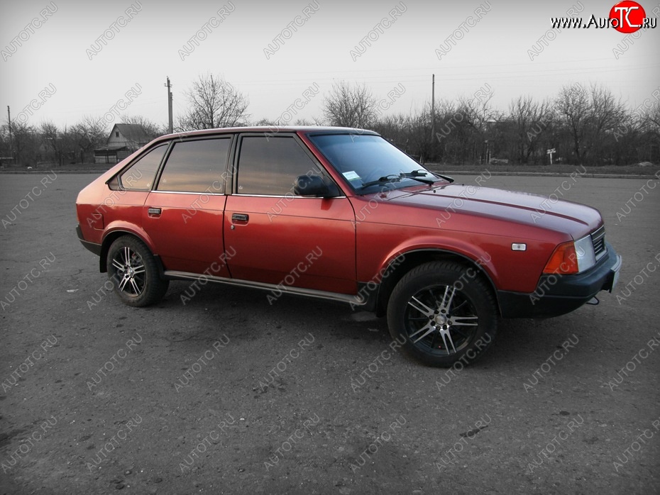 1 699 р. Комплект порогов Style  Москвич 2141 ( (Святогор)) (1985-2002)  дорестайлинг, рестайлинг (Неокрашенные)  с доставкой в г. Майкоп