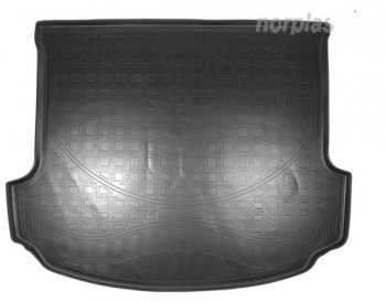 Коврик в багажник Norplast (сложенный 3 ряд) Acura MDX  YD2 (2006-2009) дорестайлинг (Черный)