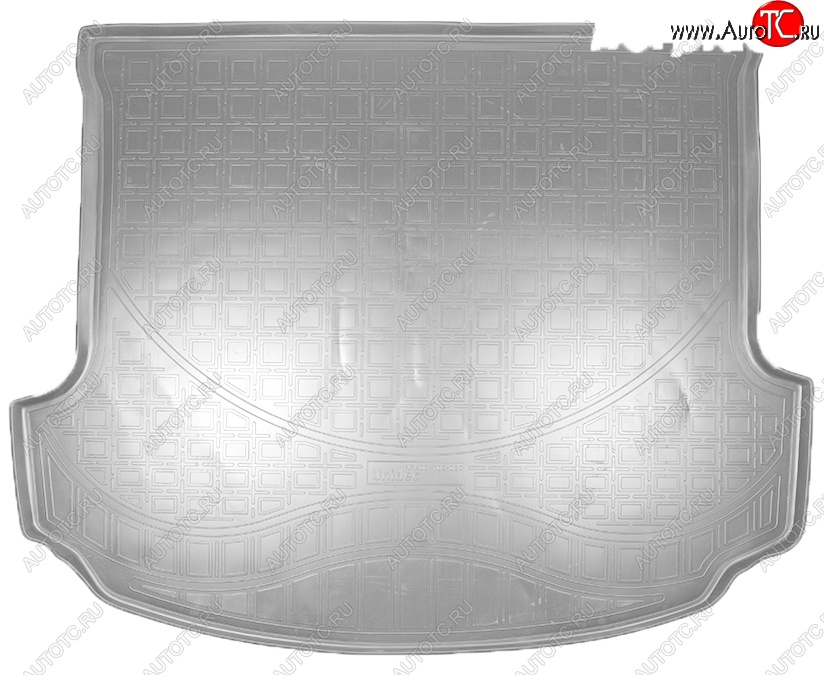 2 499 р. Коврик в багажник Norplast (сложенный 3 ряд)  Acura MDX  YD2 (2006-2009) дорестайлинг (Серый)  с доставкой в г. Майкоп