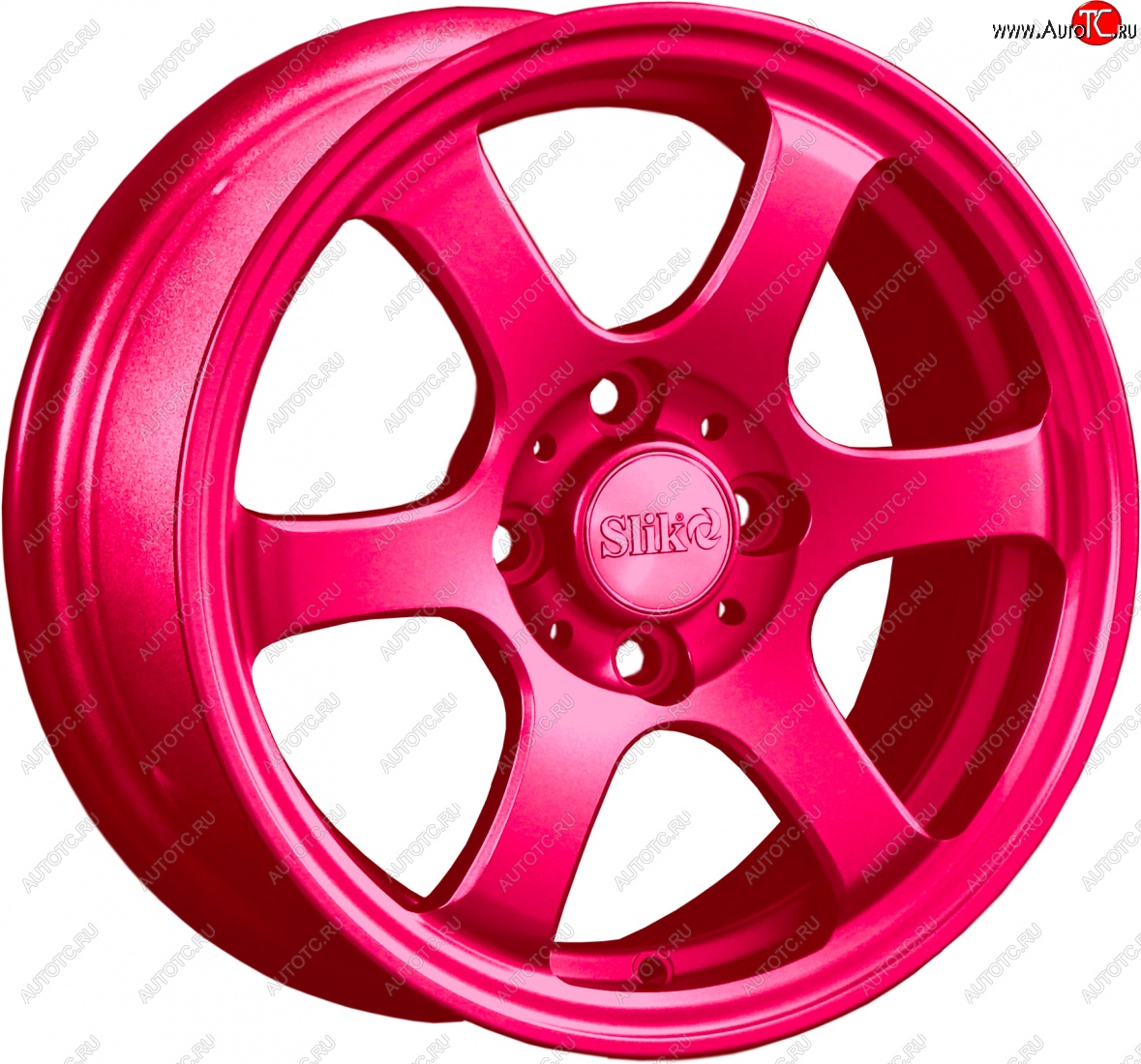 12 799 р. Кованый диск Slik Classik 6x14 (Candy рубиновый)   (Цвет: Candy рубиновый)  с доставкой в г. Майкоп