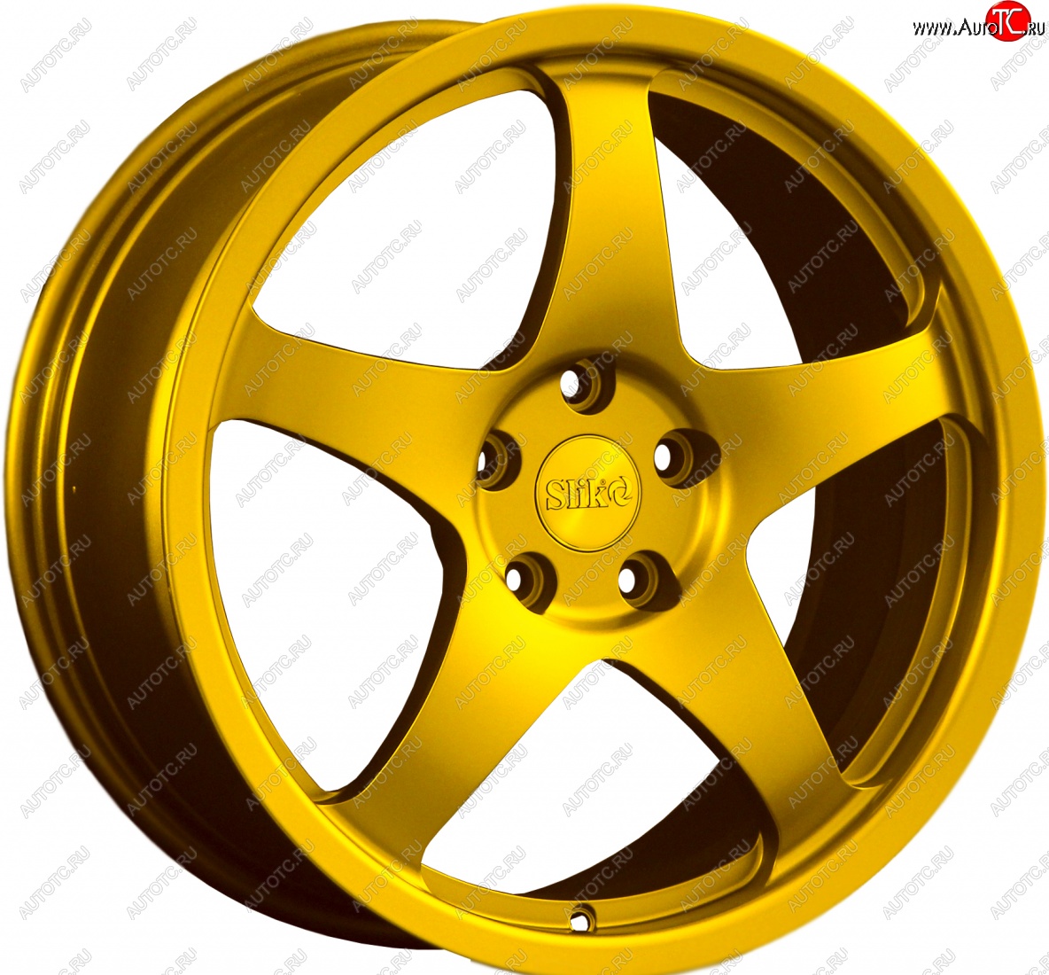 22 299 р. Кованый диск Slik Classic L-806 8.0x18   (Ярко желтый RAL1021 (YELLOW))  с доставкой в г. Майкоп