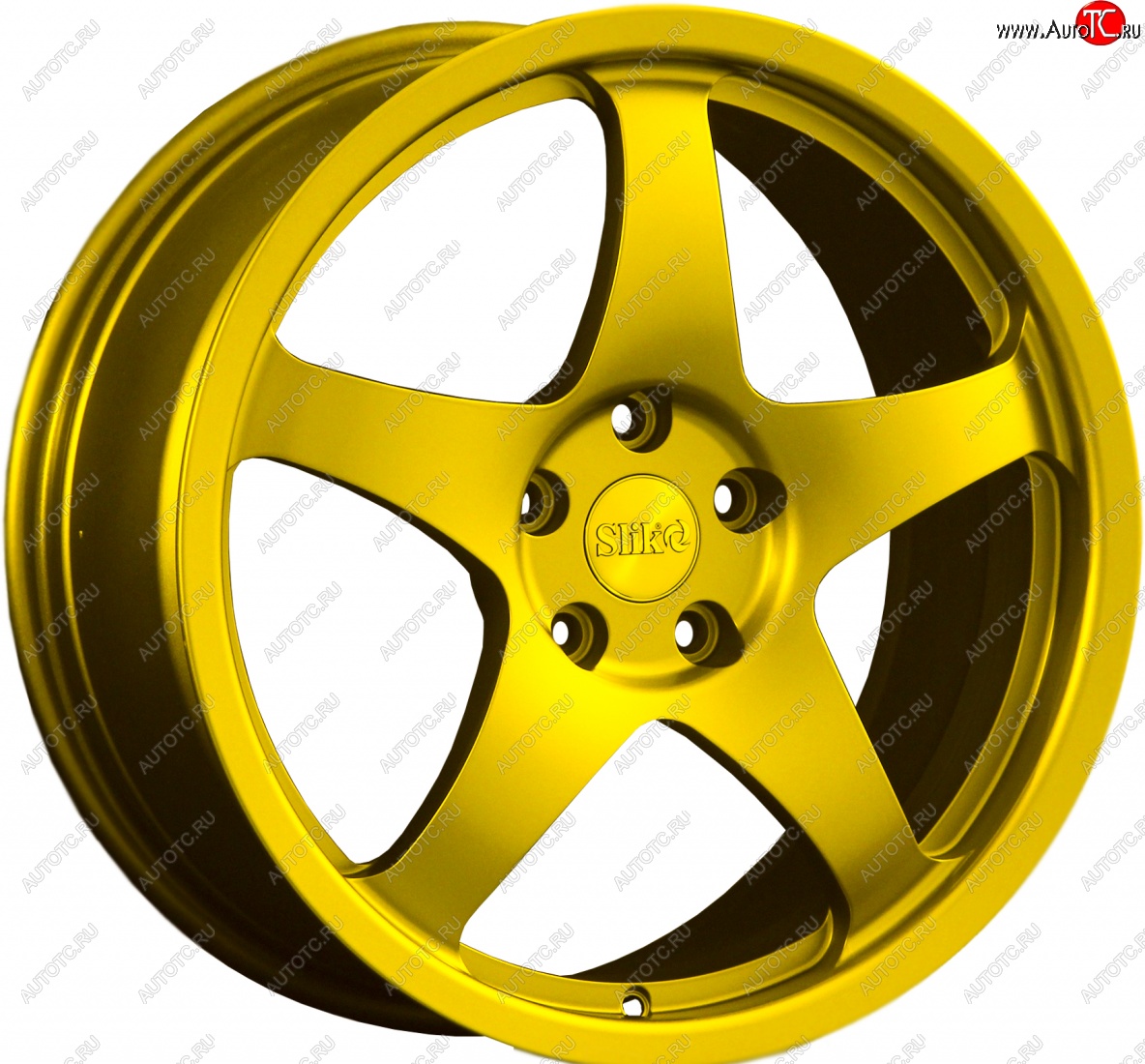 22 299 р. Кованый диск Slik Classic L-806 8.0x18   (Candy ярко-желтый (Candy YELLOW))  с доставкой в г. Майкоп