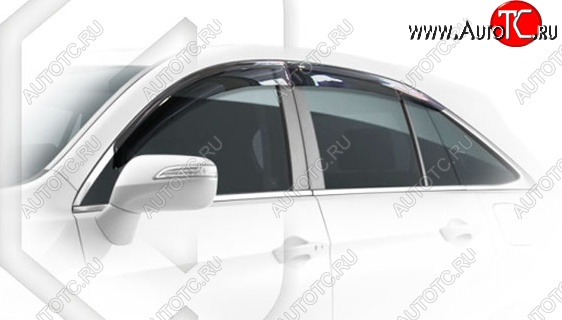 1 999 р. Дефлектора окон CA-Plastic Acura RDX TB3, TB4 дорестайлинг (2012-2015) (Classic полупрозрачный, Без хром.молдинга)  с доставкой в г. Майкоп