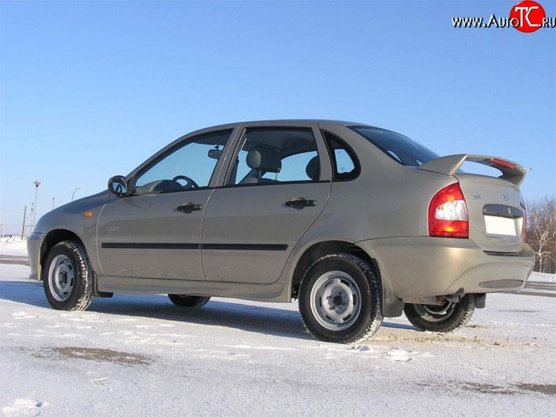 1 599 р. Молдинги (накладки на двери) Кураж Лада Калина 1117 универсал (2004-2013) (Неокрашенные)  с доставкой в г. Майкоп