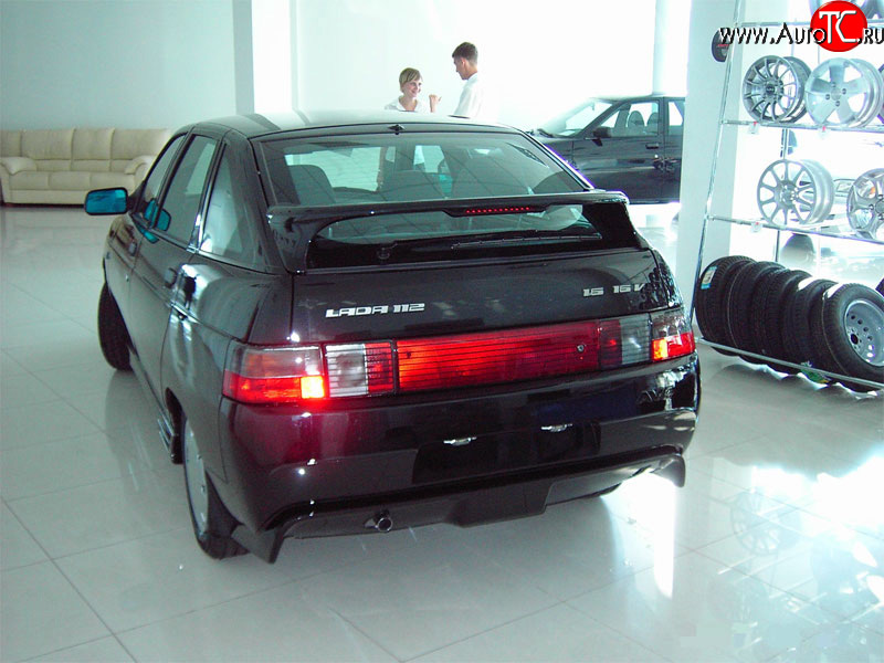 7 699 р. Задний бампер AVR  Лада 2112 (1999-2008) хэтчбек (Неокрашенный)  с доставкой в г. Майкоп