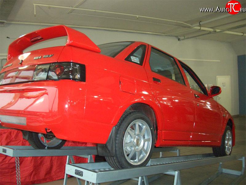 4 299 р. Комплект накладок на двери СТ-4 Лада 2112 хэтчбек (1999-2008) (Неокрашенные)  с доставкой в г. Майкоп