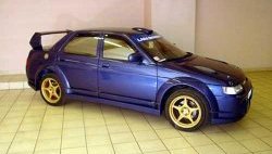 8 799 р. Арки WRC Evo Лада 2112 хэтчбек (1999-2008) (Неокрашенные)  с доставкой в г. Майкоп. Увеличить фотографию 4