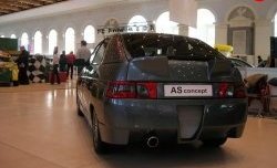 5 749 р. Задний бампер Concept Лада 2112 купе (2002-2009) (Неокрашенный)  с доставкой в г. Майкоп. Увеличить фотографию 2