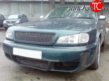 8 899 р. Передний бампер Rieger Audi 100 С4 седан (1990-1995)  с доставкой в г. Майкоп