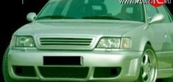 8 899 р. Передний бампер Rieger Audi 100 С4 седан (1990-1995)  с доставкой в г. Майкоп. Увеличить фотографию 2