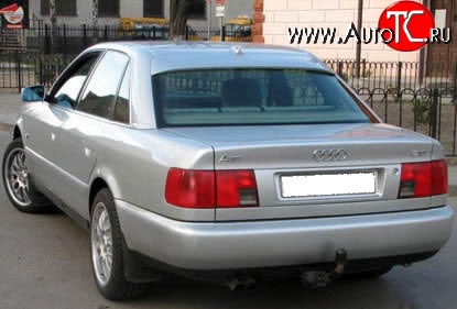 3 349 р. Козырёк STW Style на заднее лобовое стекло автомобиля Audi 100 С4 седан (1990-1995) (Неокрашенный)  с доставкой в г. Майкоп