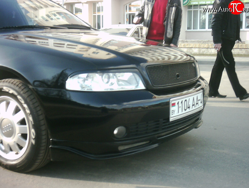 4 399 р. Накладка переднего бампера Elegance Audi A4 B5 8D5 универсал 1-ый рестайлинг (1996-1998)  с доставкой в г. Майкоп