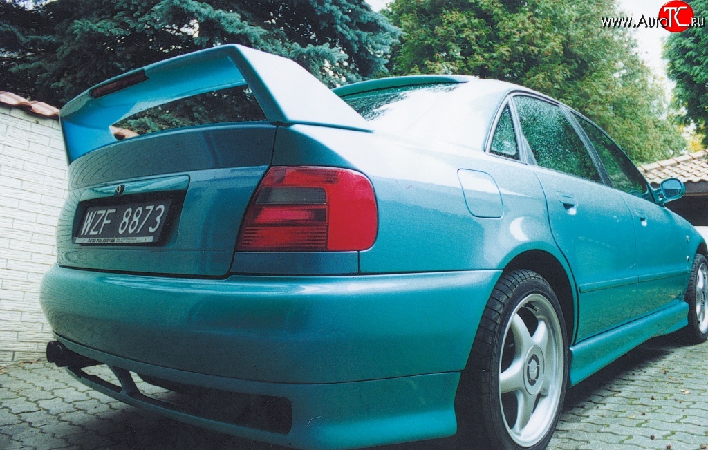 3 199 р. Пороги накладки Rieger Audi A4 B5 8D2 седан 1-ый рестайлинг (1996-1998)  с доставкой в г. Майкоп