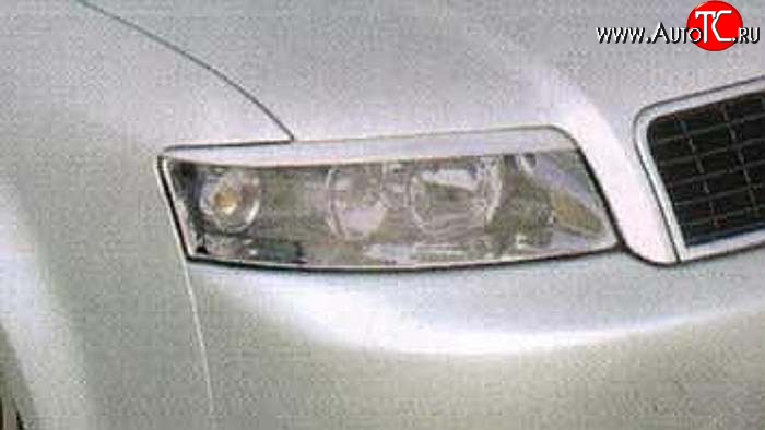 999 р. Реснички СT на фары Audi A4 B6 седан (2000-2006) (Неокрашенные)  с доставкой в г. Майкоп