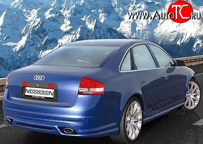 12 599 р. Задний бампер Magnus Style Audi A6 C5 дорестайлинг, седан (1997-2001) (Неокрашенный)  с доставкой в г. Майкоп