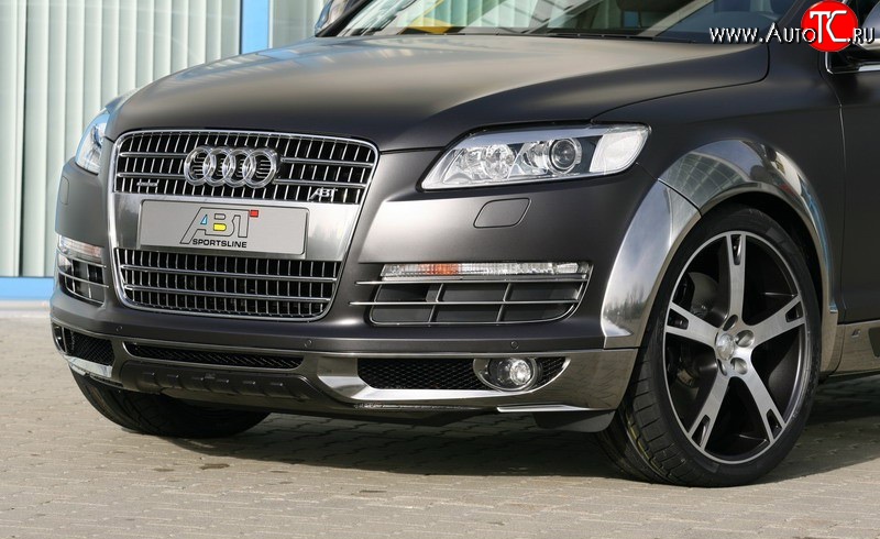 15 799 р. Накладка переднего бампера ABT Audi Q7 4L дорестайлинг (2005-2009)  с доставкой в г. Майкоп