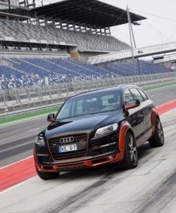 15 799 р. Накладка переднего бампера ABT Audi Q7 4L дорестайлинг (2005-2009)  с доставкой в г. Майкоп. Увеличить фотографию 4