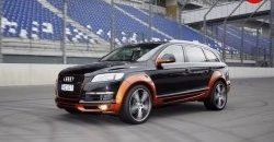 15 799 р. Накладка переднего бампера ABT Audi Q7 4L дорестайлинг (2005-2009)  с доставкой в г. Майкоп. Увеличить фотографию 6