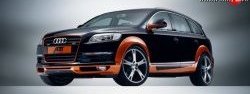 15 799 р. Накладка переднего бампера ABT Audi Q7 4L дорестайлинг (2005-2009)  с доставкой в г. Майкоп. Увеличить фотографию 7