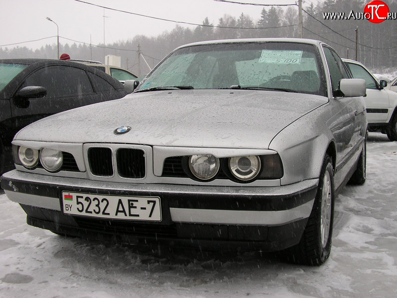 899 р. Реснички Uniq BMW 5 серия E34 седан дорестайлинг (1988-1994)  с доставкой в г. Майкоп