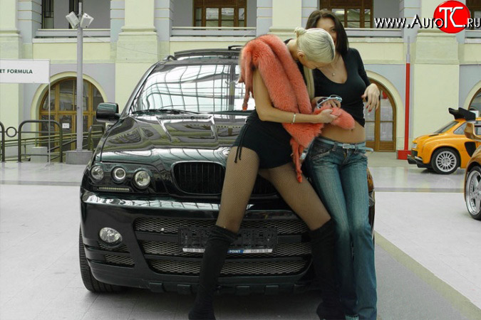 21 499 р. Передний бампер Тарантул BMW X5 E53 дорестайлинг (1999-2003) (Неокрашенный)  с доставкой в г. Майкоп