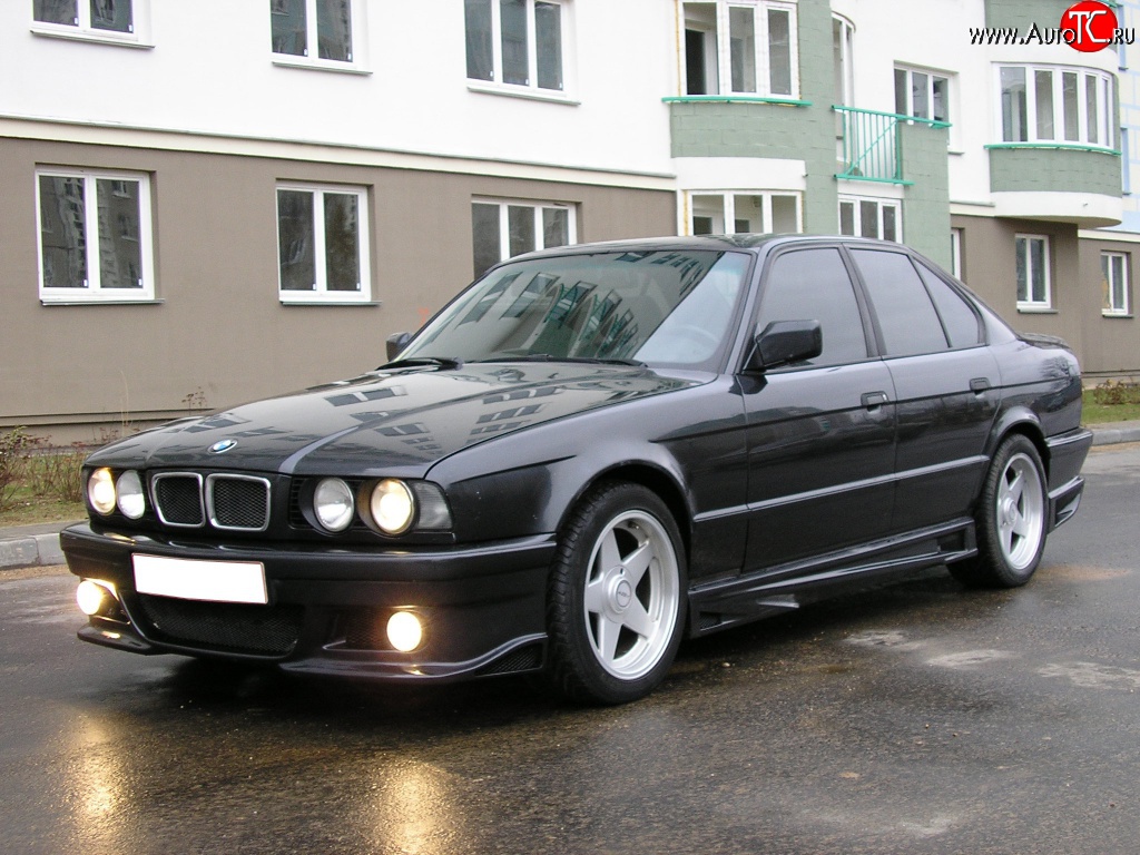 8 399 р. Передний бампер Devil BMW 5 серия E34 седан дорестайлинг (1988-1994)  с доставкой в г. Майкоп