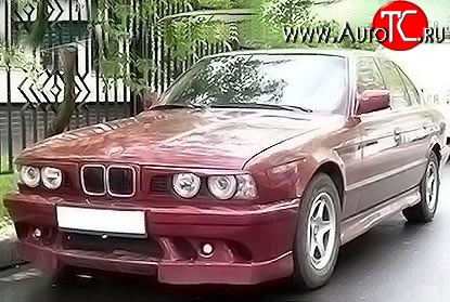 5 749 р. Пороги накладки HAMANN Competition BMW 5 серия E34 седан дорестайлинг (1988-1994) (Неокрашенные)  с доставкой в г. Майкоп
