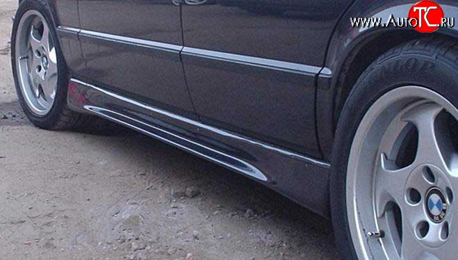 3 049 р. Пороги накладки Mugen BMW 5 серия E34 седан дорестайлинг (1988-1994)  с доставкой в г. Майкоп