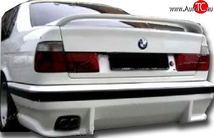 4 399 р. Накладка заднего бампера Street BMW 5 серия E34 седан дорестайлинг (1988-1994)  с доставкой в г. Майкоп