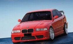 3 999 р. Передний бампер Lumma style BMW 3 серия E36 седан (1990-2000) (Неокрашенный)  с доставкой в г. Майкоп. Увеличить фотографию 2