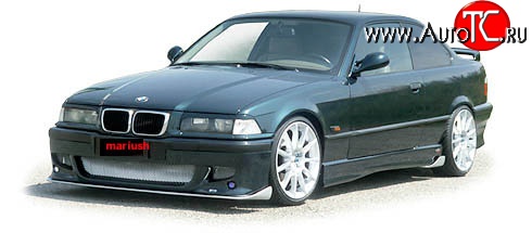 229 р. Передний бампер Rieger Light BMW 3 серия E36 седан (1990-2000)  с доставкой в г. Майкоп