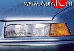 849 р. Реснички на фары Sport  BMW 3 серия  E36 (1990-2000) седан (Неокрашенные)  с доставкой в г. Майкоп. Увеличить фотографию 5