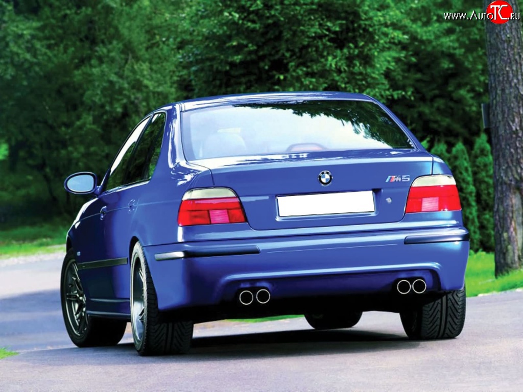 7 399 р. Задний бампер M5 BMW 5 серия E39 седан дорестайлинг (1995-2000)  с доставкой в г. Майкоп