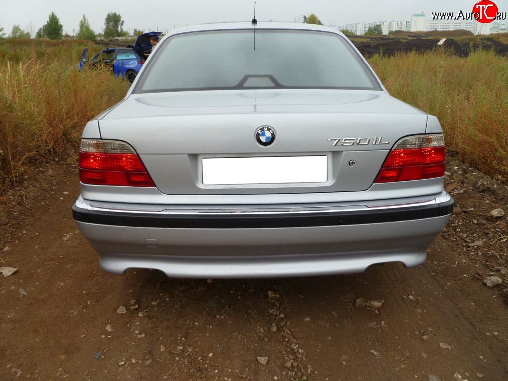 4 999 р. Накладка заднего бампера Mugen BMW 7 серия E38 дорестайлинг, седан (1994-1998)  с доставкой в г. Майкоп