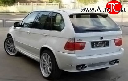 19 649 р. Задний бампер HARGE BMW X5 E53 дорестайлинг (1999-2003) (Неокрашенный)  с доставкой в г. Майкоп