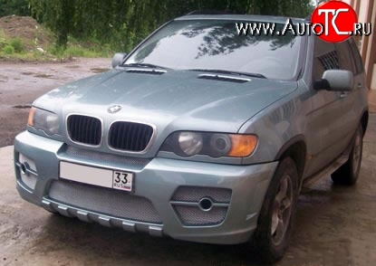 10 599 р. Передний бампер LORINSER Style BMW X5 E53 дорестайлинг (1999-2003) (Неокрашенный)  с доставкой в г. Майкоп
