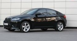 4 749 р. Накладки Global-Tuning на передний бампер автомобиля  BMW X6  E71 (2008-2014) дорестайлинг, рестайлинг (Неокрашенная)  с доставкой в г. Майкоп. Увеличить фотографию 10