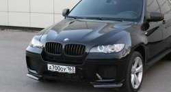 4 749 р. Накладки Global-Tuning на передний бампер автомобиля  BMW X6  E71 (2008-2014) дорестайлинг, рестайлинг (Неокрашенная)  с доставкой в г. Майкоп. Увеличить фотографию 7