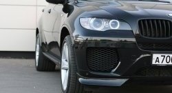 4 749 р. Накладки Global-Tuning на передний бампер автомобиля  BMW X6  E71 (2008-2014) дорестайлинг, рестайлинг (Неокрашенная)  с доставкой в г. Майкоп. Увеличить фотографию 8