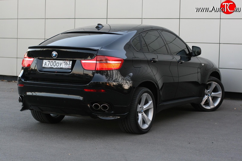 4 999 р. Спойлер Global-Tuning  BMW X6  E71 (2008-2014) дорестайлинг, рестайлинг (Неокрашенный)  с доставкой в г. Майкоп