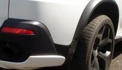14 149 р. Накладки на колёсные арки Sport Package 4,8 BMW X5 E70 дорестайлинг (2006-2010) (Неокрашенные)  с доставкой в г. Майкоп. Увеличить фотографию 3
