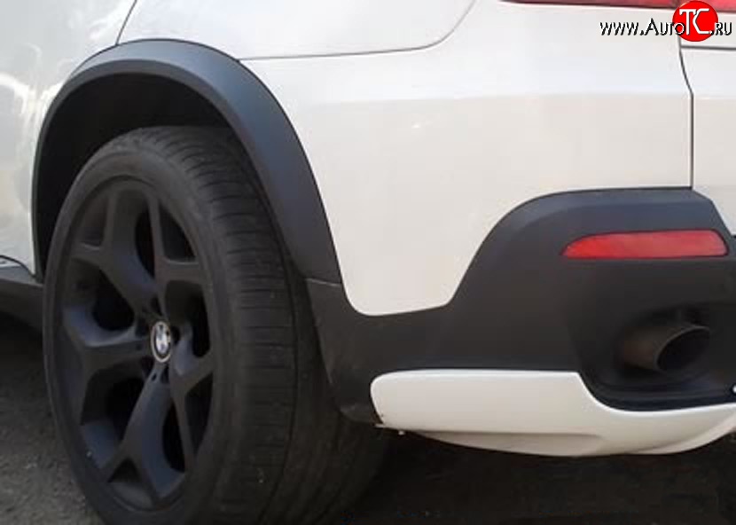 14 149 р. Накладки на колёсные арки Sport Package 4,8 BMW X5 E70 дорестайлинг (2006-2010) (Неокрашенные)  с доставкой в г. Майкоп