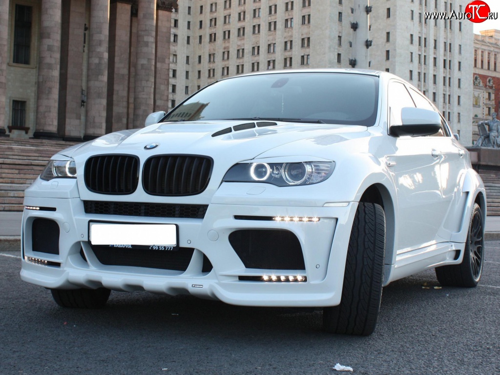 1 449 р. Реснички Hamann Tycoon Evo M BMW X6 E71 дорестайлинг (2008-2012)  с доставкой в г. Майкоп
