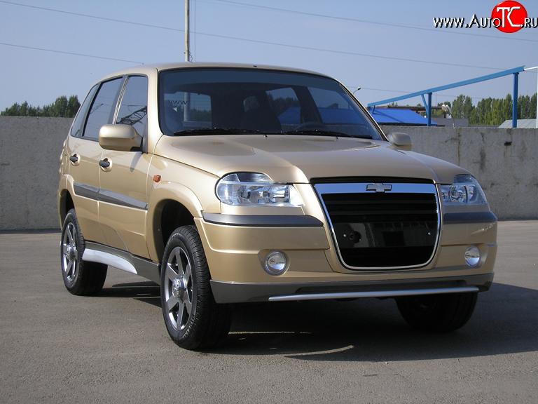 709 р. Накладки на зеркала Атака после 2005 г.в Лада 2123 (Нива Шевроле) дорестайлинг (2002-2008) (Неокрашенные)  с доставкой в г. Майкоп