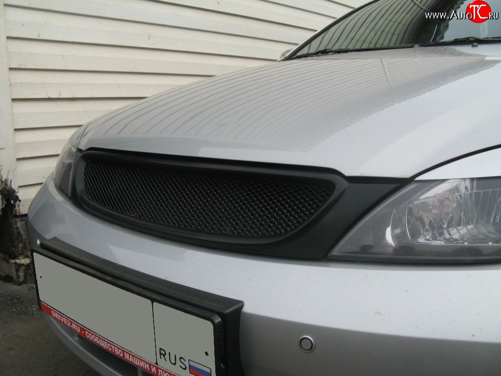 2 799 р. Решётка радиатора Corpus Chevrolet Lacetti хэтчбек (2002-2013) (Неокрашенная)  с доставкой в г. Майкоп