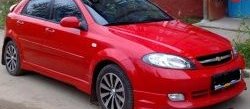 3 499 р. Пороги накладки Street Edition Chevrolet Lacetti хэтчбек (2002-2013) (Неокрашенные)  с доставкой в г. Майкоп. Увеличить фотографию 2