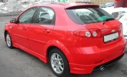 3 499 р. Пороги накладки Street Edition Chevrolet Lacetti хэтчбек (2002-2013) (Неокрашенные)  с доставкой в г. Майкоп. Увеличить фотографию 3